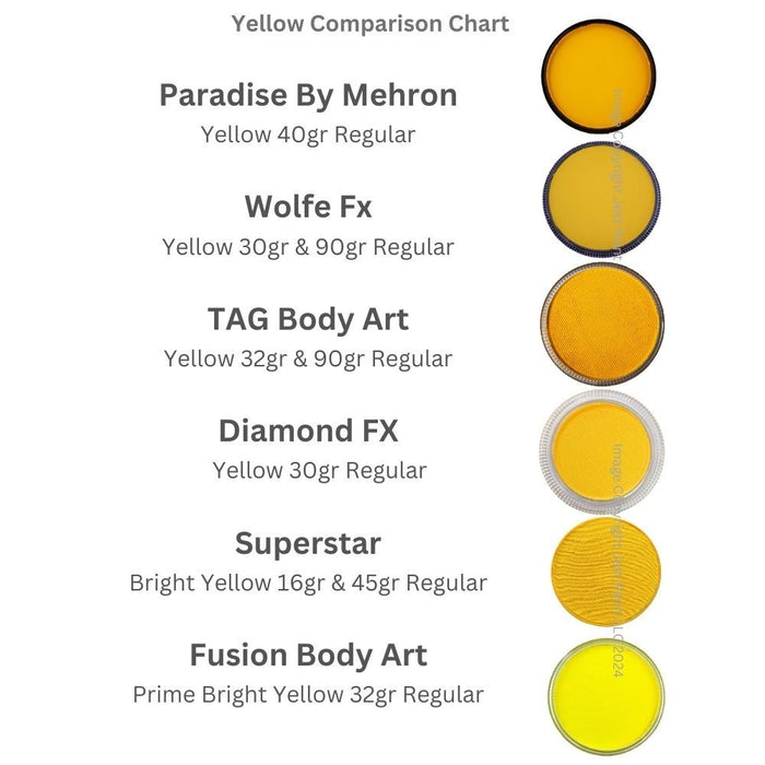 TAG Face Paint - Yellow  32g