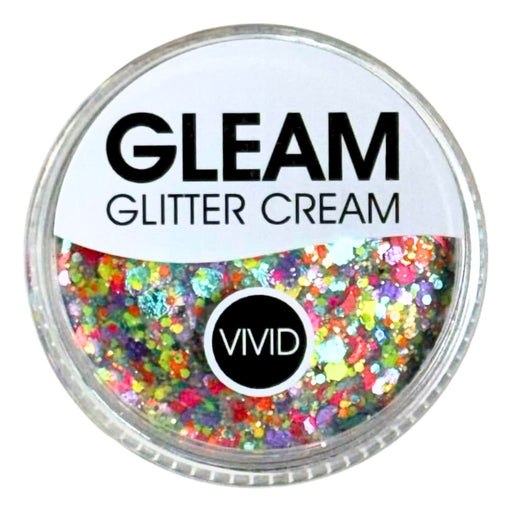 VIVID Glitter |  GLEAM Glitter Cream | Large UV ALOHA (30gr)