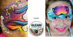 VIVID Glitter |  GLEAM Glitter Cream | Large UV ALOHA (30gr)