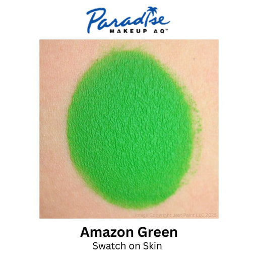 Paradise Tropical Face Paint By Mehron - Amazon Green 40gr