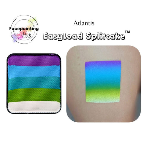 Facepainting Hub |  Easy Load Split Cake - ATLANTIS - 30gr