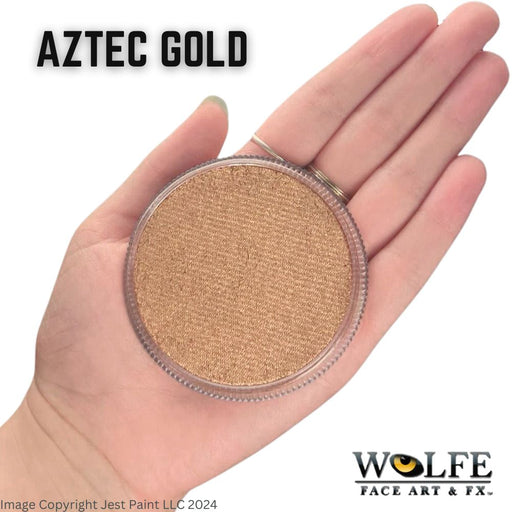Wolfe FX Face Paint -  Metallix Aztec Gold 30gr (400)