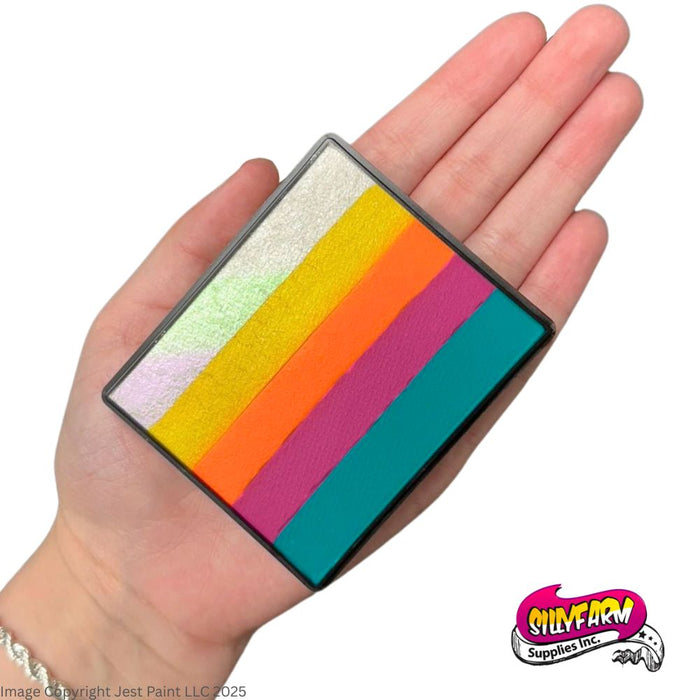 Silly Farm | Face Paint Rainbow Cake -  New Version! -  BAHAMA BREEZE 45gr