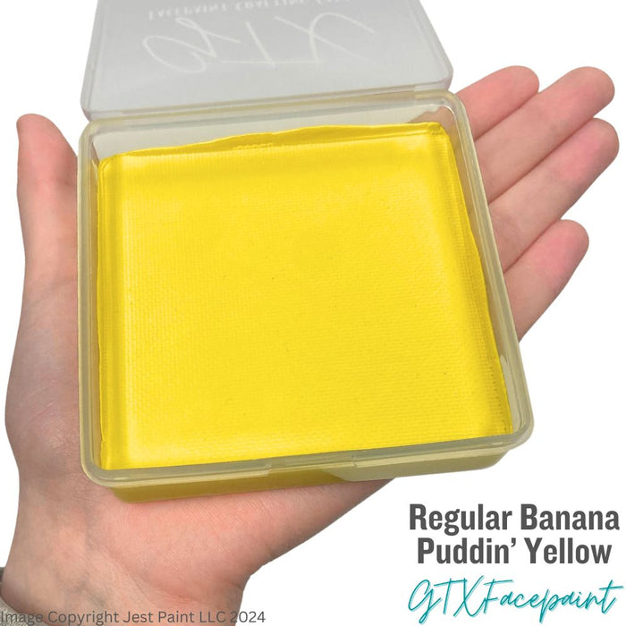 GTX Face Paint | Crafting Cake - Regular Banana Puddin' Yellow  120gr