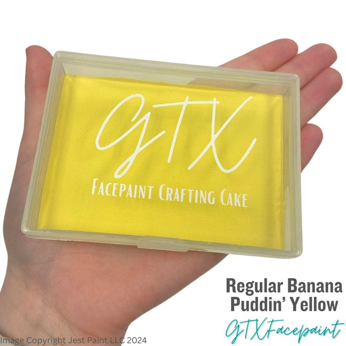 GTX Face Paint | Crafting Cake - Regular Banana Puddin' Yellow  60gr