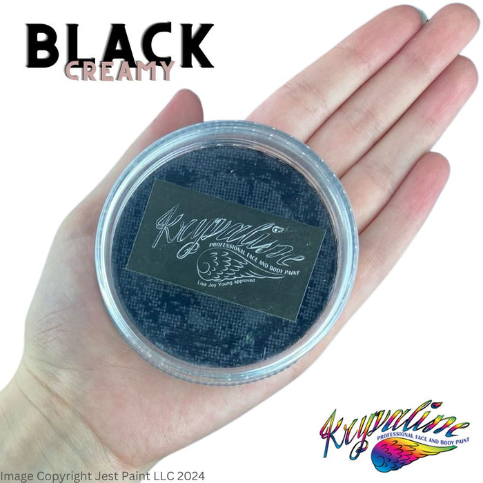Kryvaline Face Paint Essential (Creamy line) - Black 30gr