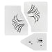 Stencil Eyes - Face Painting Stencil - BLACK WIDOW - One Size Fits Most