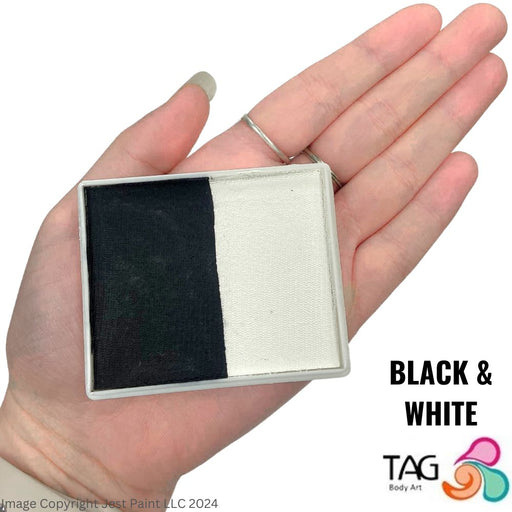 TAG Face Paint Split - EXCL Black and White 50gr   #13