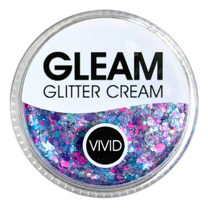VIVID Glitter |  GLEAM Glitter Cream | Large BLAZIN UNICORN (30gr)
