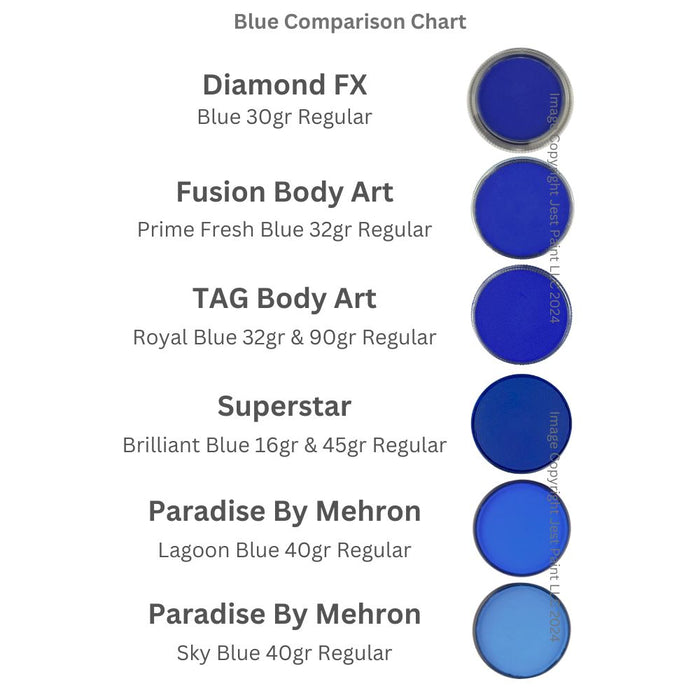 Fusion Body Art Face Paint | Prime Fresh Blue 32gr