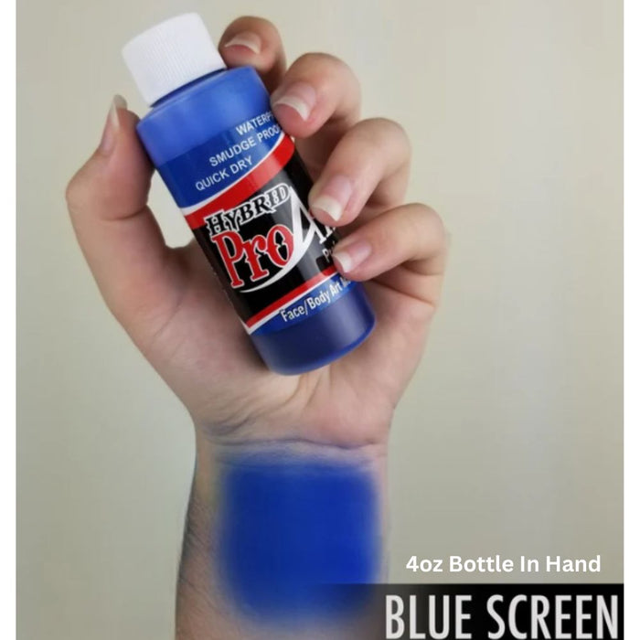 ProAiir Alcohol Based Hybrid Airbrush Body Paint 2oz - Blue Screen