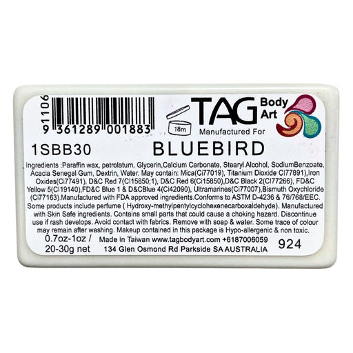 TAG Face Paint 1 Stroke - Blue Bird  #9