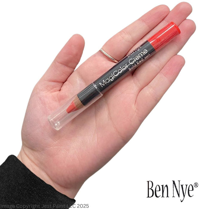 Ben Nye | Clown Makeup - (MJ-1) Magicolor Jumbo Creme Crayon - BOLD RED