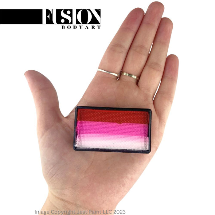 Fusion Body Art Face Paint - Split Cake | Bold Rose 30gr
