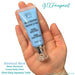 GTX Face Paint | Silicone Based Water Resistant Cream - Bootcut Blue - 25ml Pump Bottle Easy Squeezy Tube