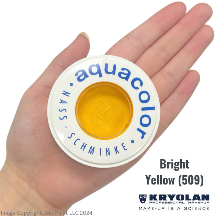 Kryolan Face Paint  Aquacolor - 509 (Bright Yellow) - 30ml