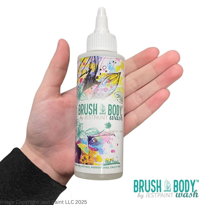 Jest Paint | Face Body and Brush Soap - BRUSH and BODY WASH - 4.25 Fl oz.