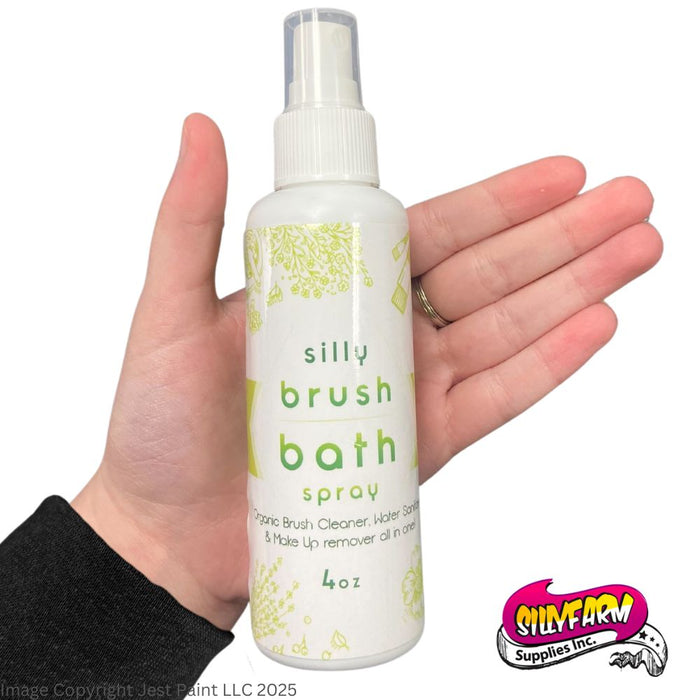 Silly Farm Supplies | Brush Soap - BRUSH BATH with Spray Cap - 4oz