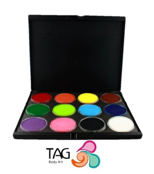 TAG Face Paint - Custom Build Pro Palette - 12 32gr Cakes