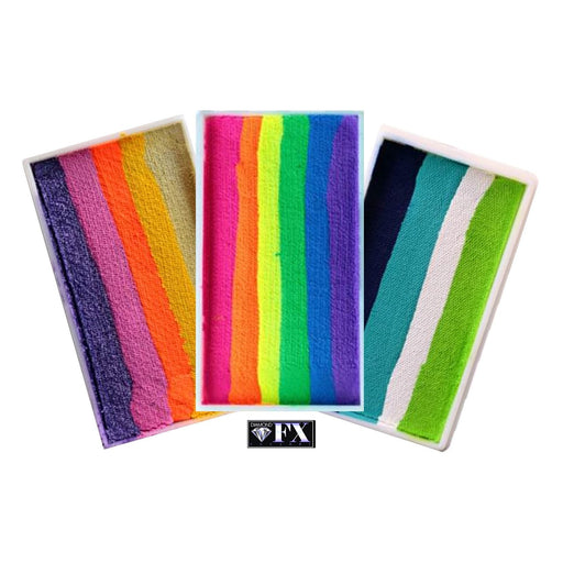 Diamond FX Face Paint and SFX | CUSTUM BUNDLE - Choose 3 or More 28gr Rainbow Cakes and Save