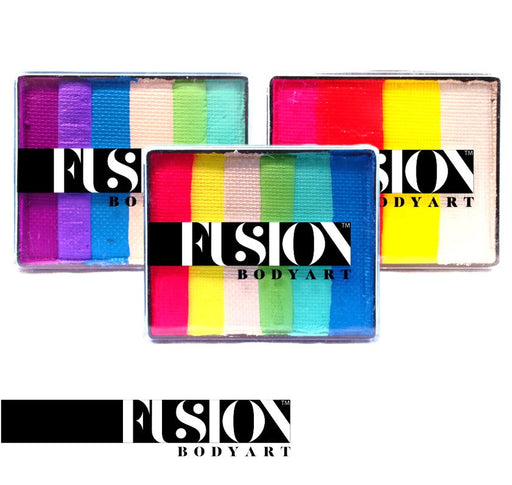 Fusion Body Art Face Paint | CUSTOM BUNDLE - Choose 3 or More 50gr Rainbow Cakes and Save