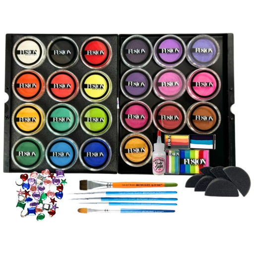 The Professional Face Painting DREAM KIT | PRESET BUNDLE - Featuring FUSION Body Art Face Paints