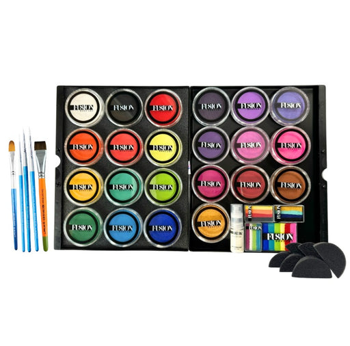 The Professional Face Painting Dream Kit | PRESET BUNDLE - Featuring FUSION Body Art Face Paints