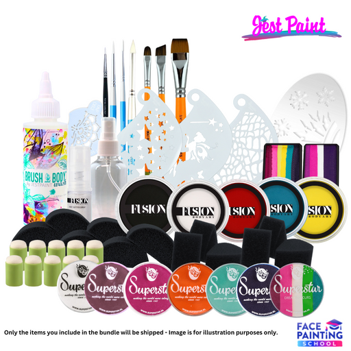 International Face Painting School Bundle |  IFPS Community Professional Starter Face Painting Kit