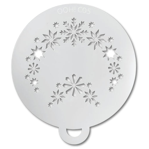 Ooh! Face Painting Stencil | Snowflake Flip #1 (C05)