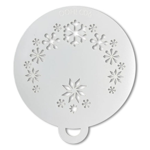 Ooh! Face Painting Stencil | Snowflake Flip #2 (C06) - DISCONTINUED