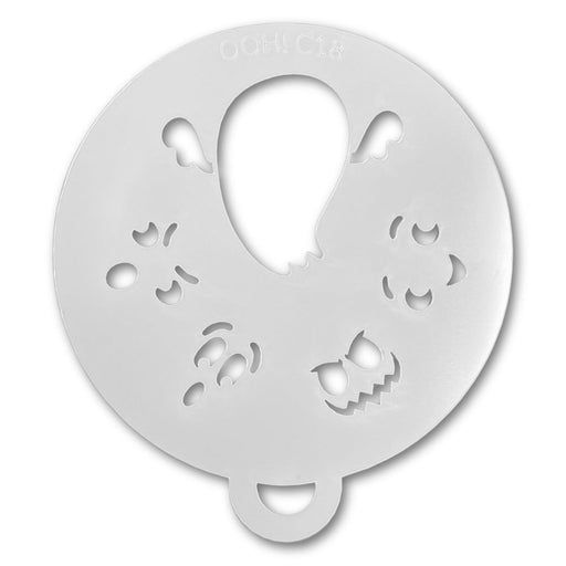 Ooh! Face Painting Stencil | Ghost Flip (C18)