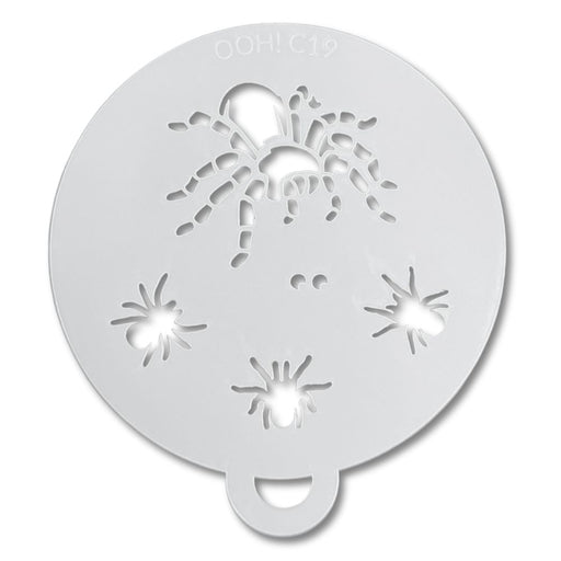 Ooh! Face Painting Stencil | Tarantula Spider Flip (C19)
