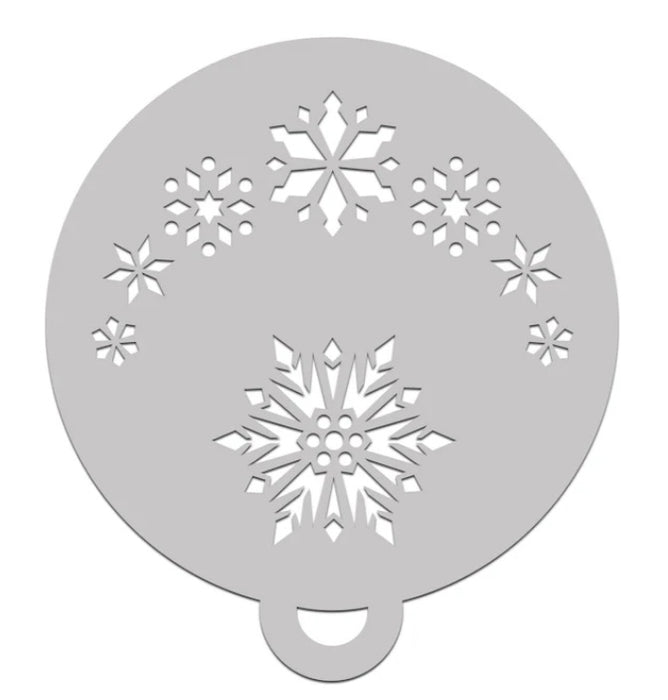 Ooh! Face Painting Stencil | Snowflake Flip #3 (C27)