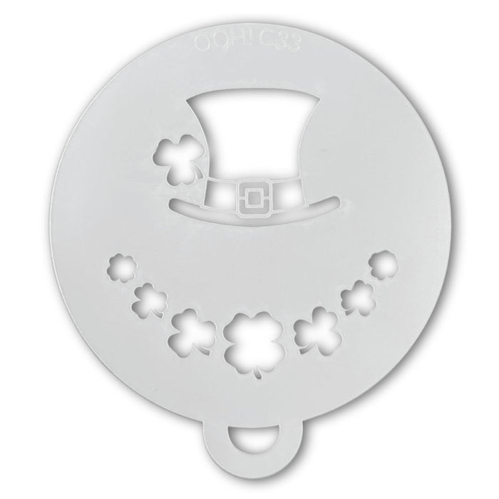 Ooh! Face Painting Stencil | St. Patrick's Day Flip (C33)