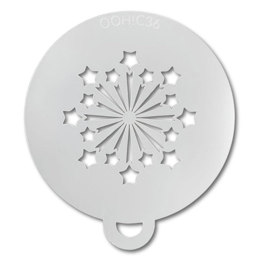Ooh! Face Painting Stencil | Starry Fireworks Flip (C36)