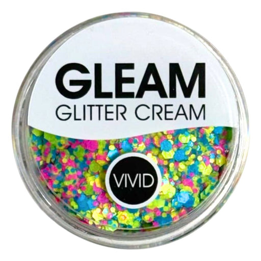 VIVID Glitter |  GLEAM Glitter Cream | Large UV CANDY COSMOS (30gr)