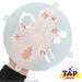 Galaxy TAP Face Painting Stencil - Christmas