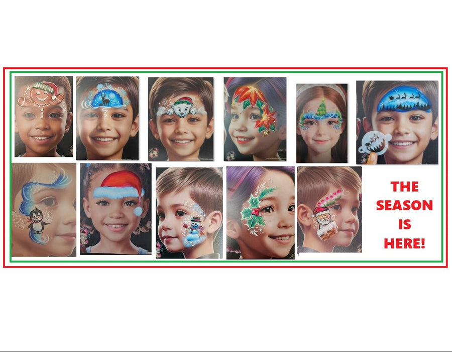 Fusion Body Art | Face Painting Palette | Leanne's Festival (Festive) Palette - LIMITED EDITION