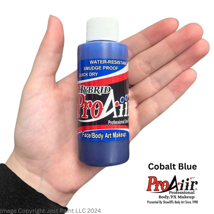 ProAiir Alcohol Based Hybrid Airbrush Body Paint 2oz - Cobalt Blue