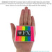 DFX Paint Rainbow Cake - LARGE COLOR SPLASH - (RS50-24) Approx. Net Vol .98fl oz/29ml  #24 (SFX - Non Cosmetic)