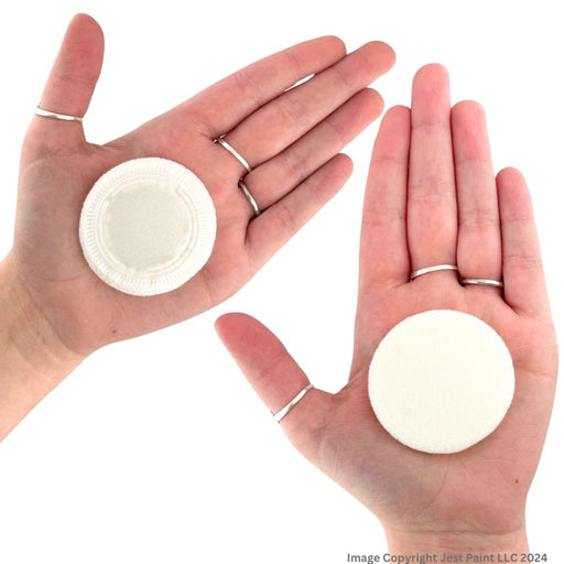 Royal Brush Essentials | Powder Applicator - Chique Velour Compact Puffs 2pc (BQU-16)