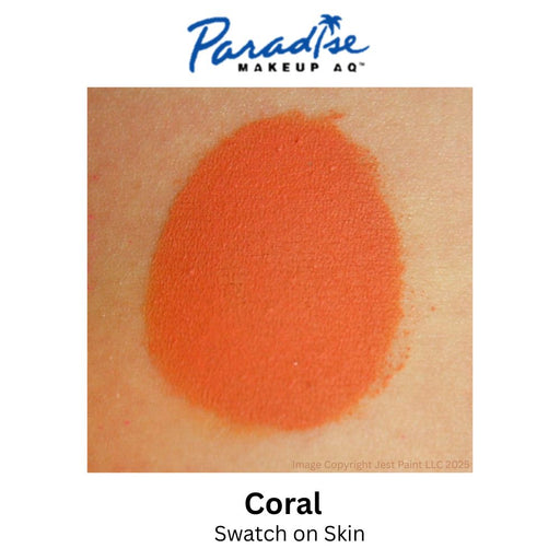 Paradise Tropical Face Paint By Mehron -  Coral 40gr