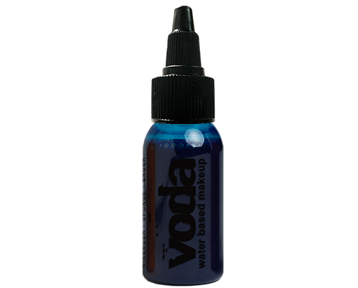 European Body Art | VODA (VIBE) Water Based Airbrush Body Paint - Standard Dark Blue - 1oz