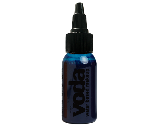 European Body Art | VODA (VIBE) Water Based Airbrush Body Paint - Standard Dark Blue - 1oz