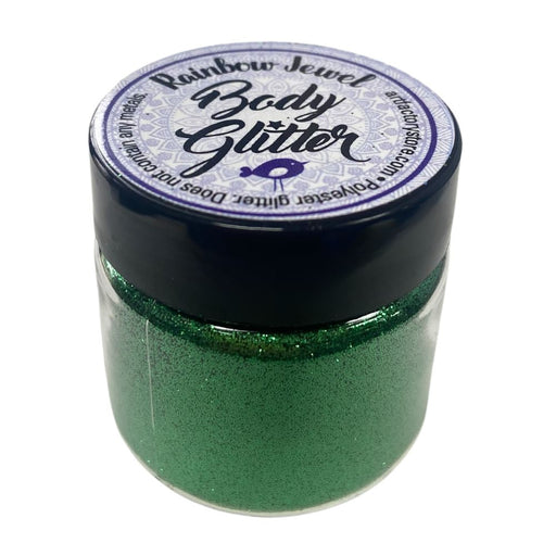 Art Factory | Rainbow Jewel Body Glitter - Dark Green (1oz Jar)