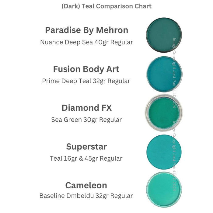 Diamond FX Face Paint Essential - Sea Green 30gr