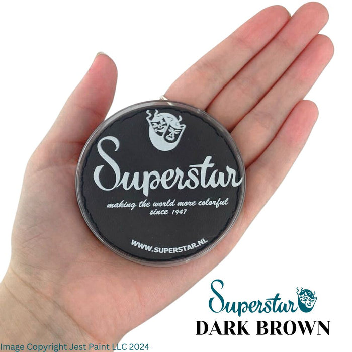 Superstar Face Paint | Dark Brown 025 - 45gr