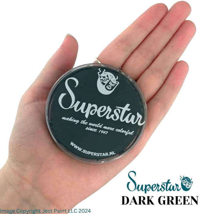 Superstar Face Paint | Dark Green 241 - 45gr