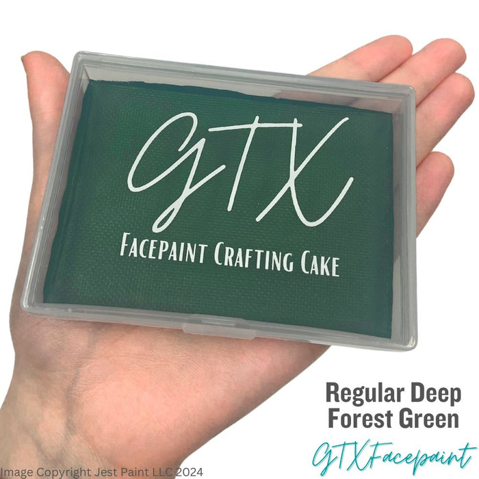 GTX Face Paint | Crafting Cake - Regular Deep Forest Green  60gr