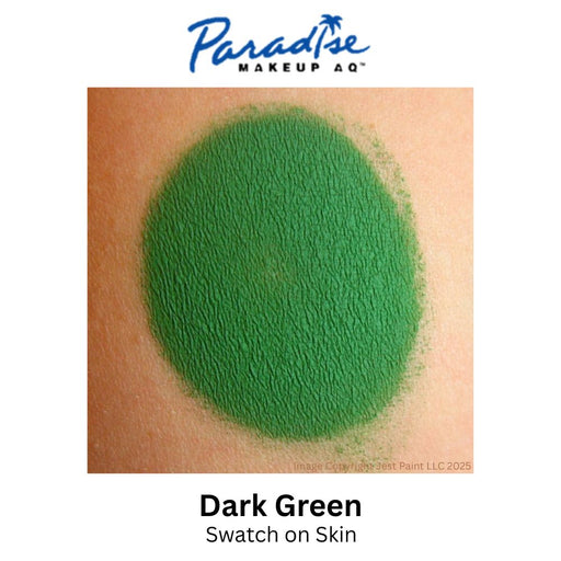 Paradise Face Paint By Mehron - Dark Green 40gr